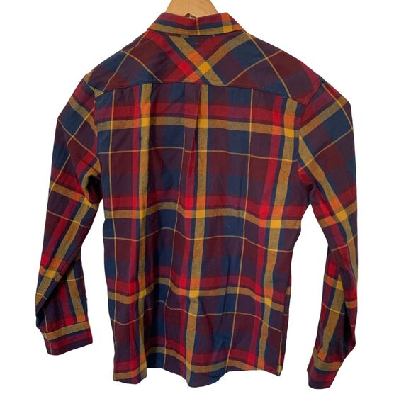 Levi's Shirt Mens Large Button-Down Flannel Cotton Multicolor Plaid Standard Fit - Picture 5 of 6